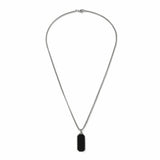 Argos Uncommon Souls Men's Stainless Steel Black Dog Tag Necklace Chain 50.8cm- Buy online at McGrocer