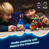 LEGO Fire Chameleon creative toy 443 pieces, UK version