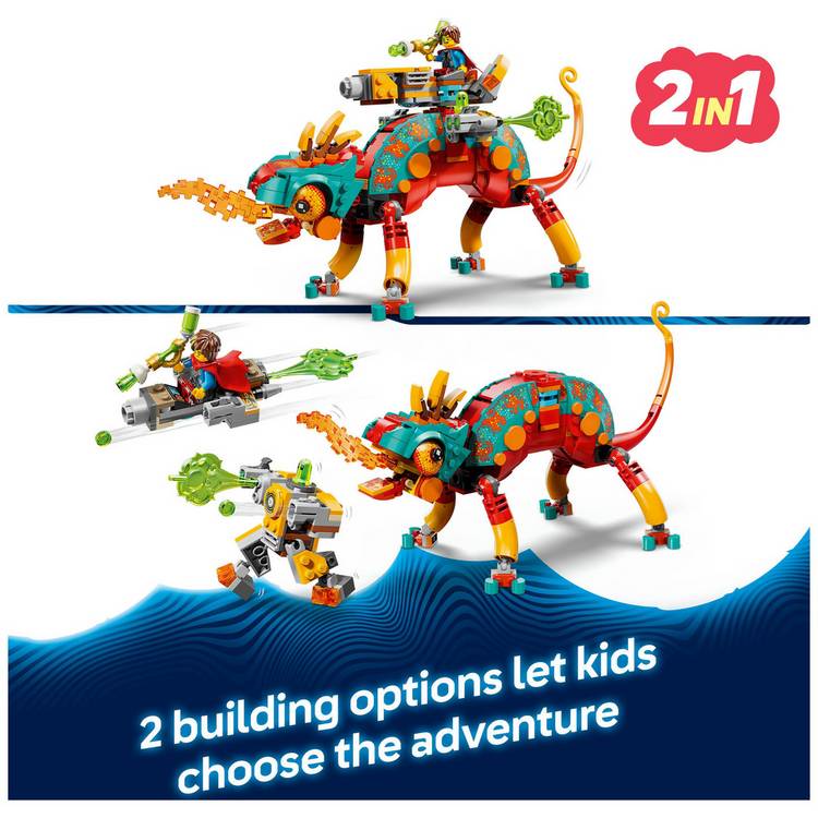 LEGO Fire Chameleon creative toy 443 pieces, UK version