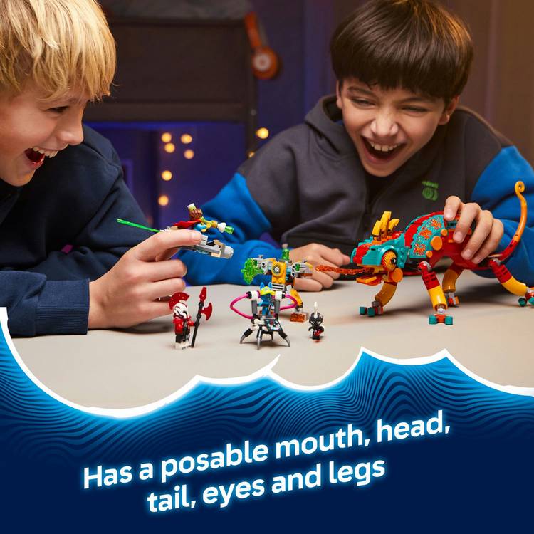LEGO Fire Chameleon creative toy 443 pieces, UK version