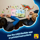 LEGO Fire Chameleon creative toy 443 pieces, UK version