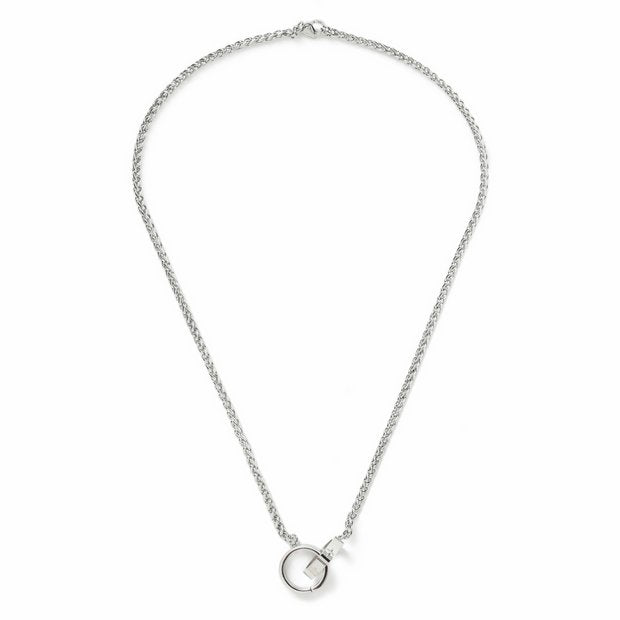Uncommon Souls pendant necklace stainless steel 20in, UK version