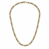 Argos Uncommon Souls Men's Gold Tone Figaro Chain Necklace 20in- Buy online at McGrocer