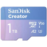 SanDisk Creator 1TB microSD memory card (British brand)