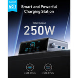 Anker Prime 250W 6-Port GaN Desktop Charger Black (British brand)
