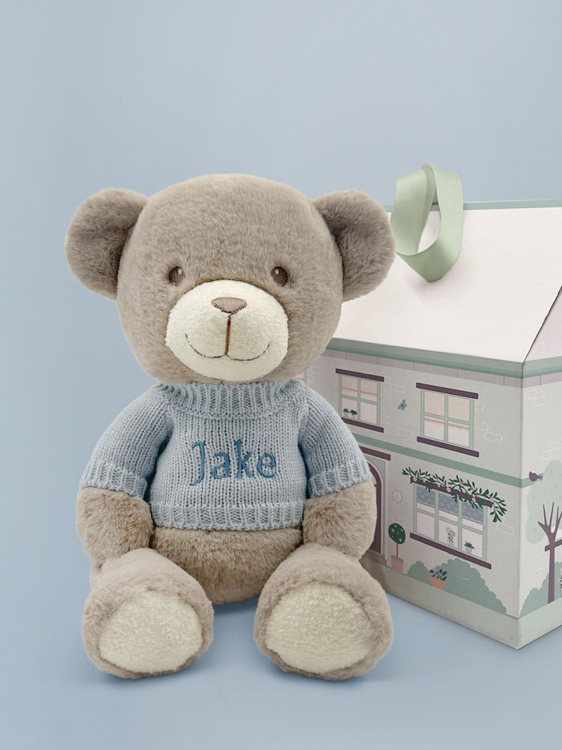 Babyblooms Frankie Bear personalised soft toy 38cm, UK version