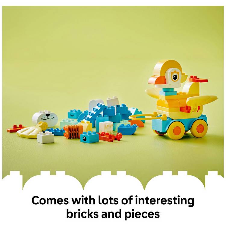 LEGO DUPLO 3in1 Animals on Wheels building toy set, UK version