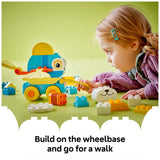 LEGO DUPLO 3in1 Animals on Wheels building toy set, UK version