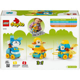 LEGO DUPLO 3in1 Animals on Wheels building toy set, UK version