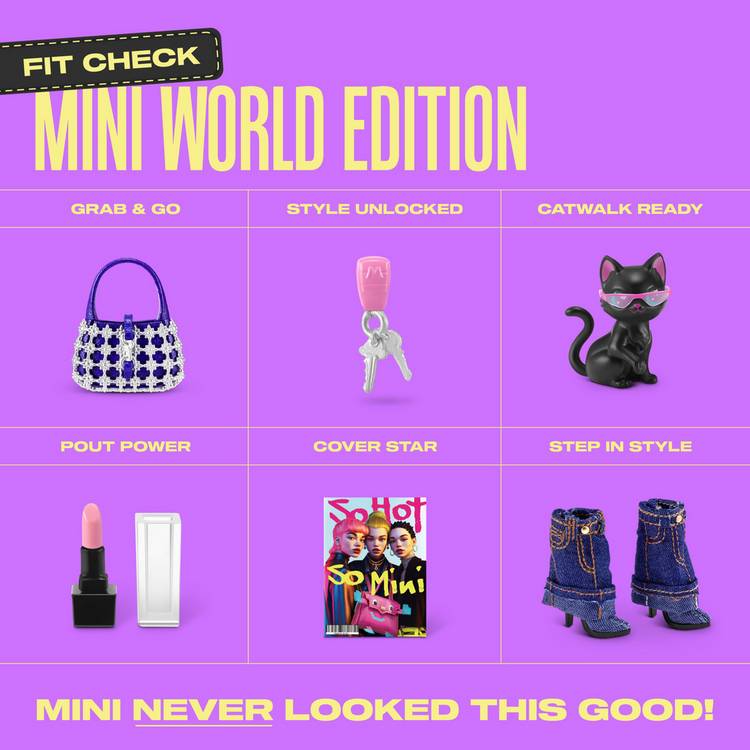 Zuru Mini Brands Fashion collectible toy mystery capsule, imported from the UK