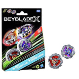 Takara Tomy Beyblade X Dual Pack battle toy set (British brand)