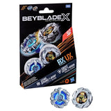 Takara Tomy Beyblade X Dual Pack battle toy set (British brand)