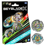 Takara Tomy Beyblade X Dual Pack battle toy set (British brand)