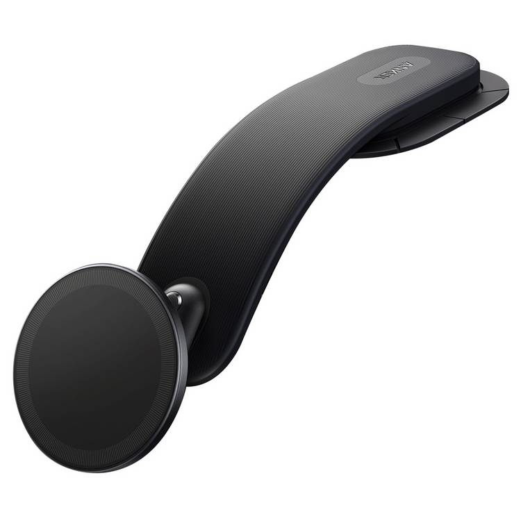 Anker black magnetic car phone holder for MagSafe - British product