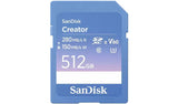 Argos SanDisk Creator 280MB/s SD UHS-II Memory Card 512GB- Buy online at McGrocer