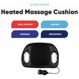 Streetwize heated back support cushion for car seat (British brand)