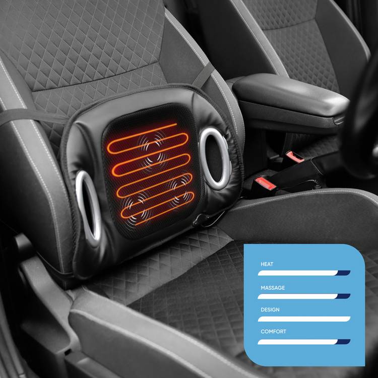 Streetwize heated back support cushion for car seat (British brand)