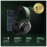SteelSeries Arctis Nova 3X wireless gaming headset, UK version