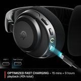 SteelSeries Arctis Nova 3X wireless gaming headset, UK version