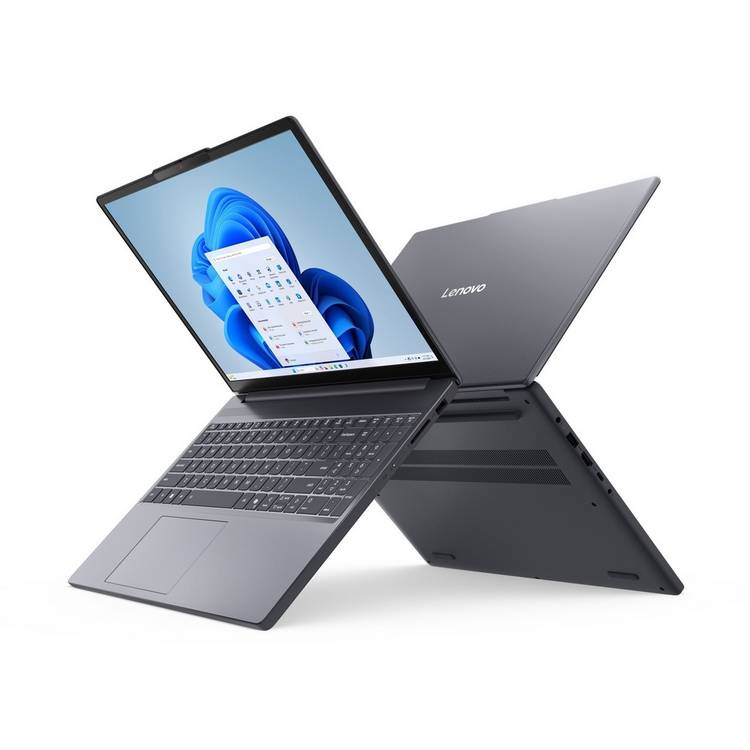 Lenovo Slim 3 laptop 15.3in grey, UK version