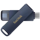 SanDisk Phone Drive 64GB with dual USB-C and Lightning connectors (British brand)