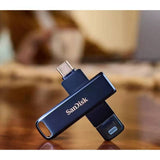 SanDisk Phone Drive 64GB with dual USB-C and Lightning connectors (British brand)