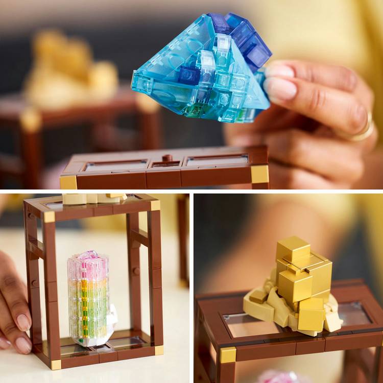 LEGO Mineral Collection building set for adults - British product