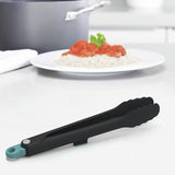 Joseph Joseph lockable tongs turquoise - British product