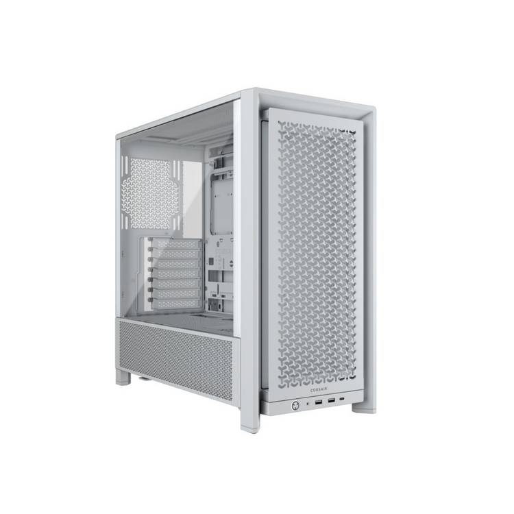 Corsair FRAME 4000D RS ARGB white mid-tower PC case - British product