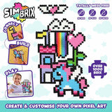 Simbrix Rainbow Palace craft set with 1000 pieces (British brand)