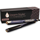 Argos H2O Steam Styler Slim 2-in-1 Hair Straightener & Curler- Buy online at McGrocer