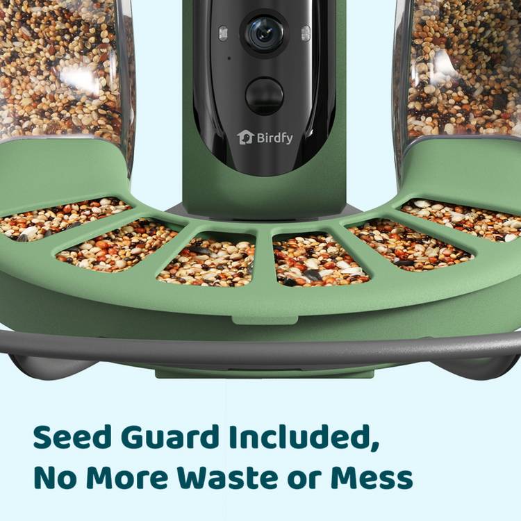 Birdfy Pro 2 solar-powered smart bird feeder with camera - British product