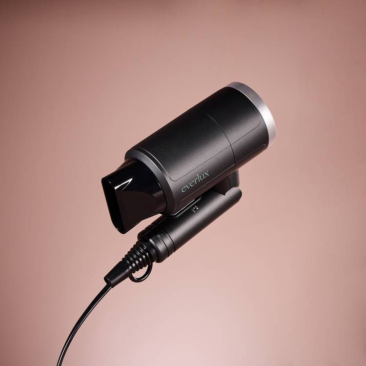 Everlux travel hair dryer 1200W compact foldable - British product