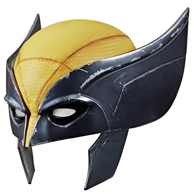 Marvel Legends Wolverine battle-damage roleplay mask, imported from the UK