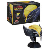 Marvel Legends Wolverine battle-damage roleplay mask, imported from the UK