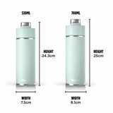 Ninja Thirsti Mint travel bottle 700ml (British brand)