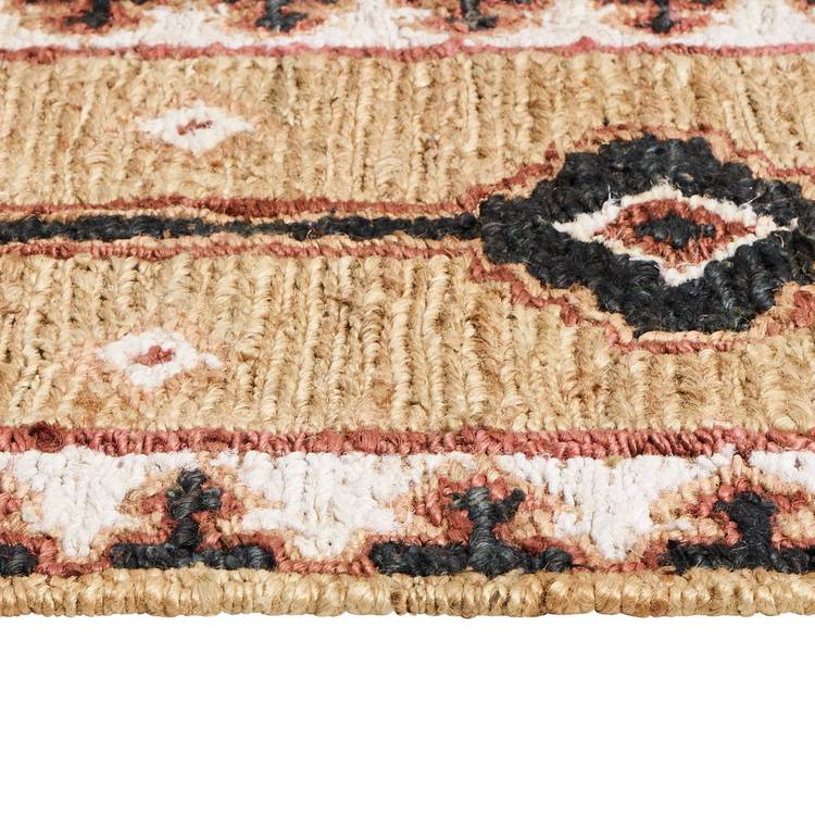 Habitat Soumak natural jute flatweave runner 66x200cm - British product