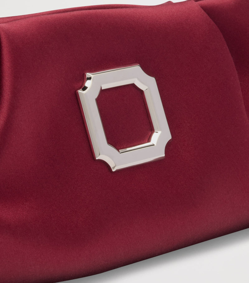 Malone Souliers Vittoria Soft satin clutch bag (British brand)
