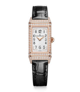 Harrods Jaeger-LeCoultre Pink Gold Reverso One Jewellery Watch 20mm- Buy online at McGrocer