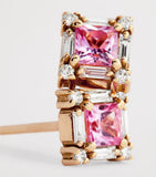 Suzanne Kalan mini princess stud earrings in rose gold - British product
