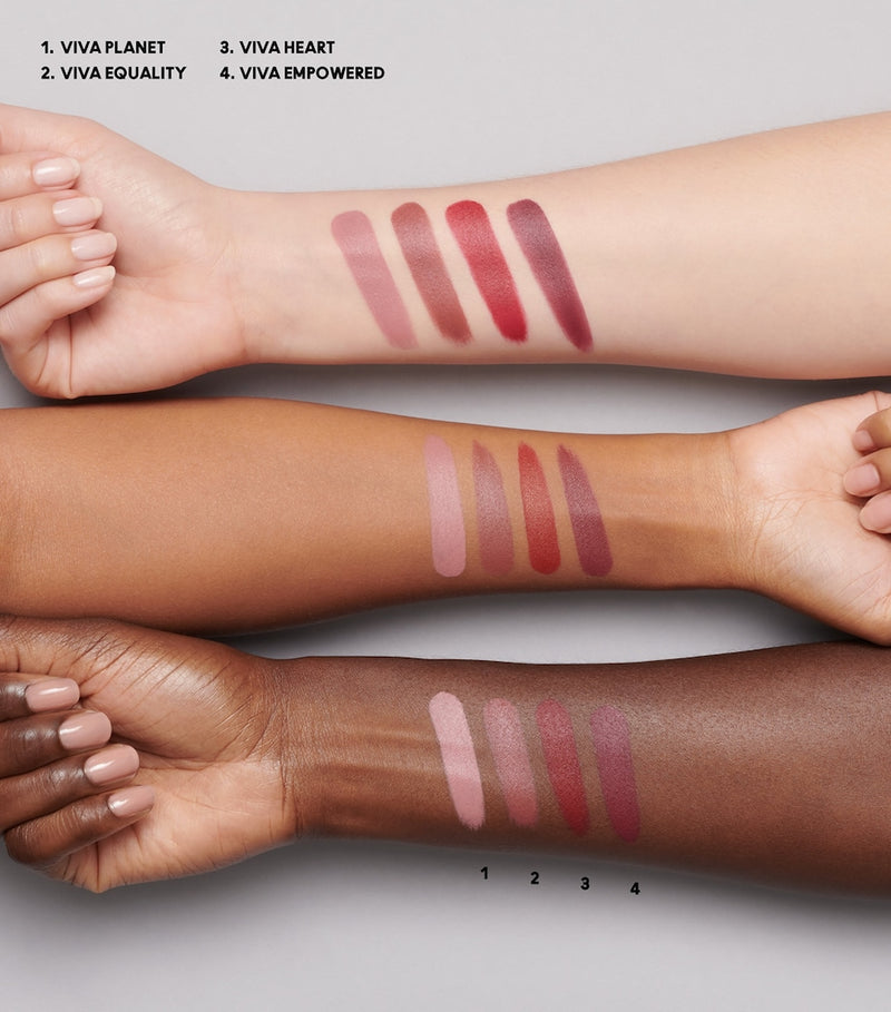 MAC lipstick VIVA GLAM Silky Matte, imported from the UK