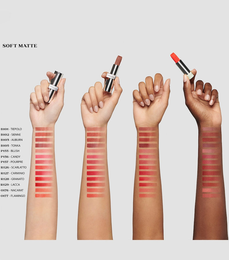Prada soft matte lipstick 3.8g, imported from the UK