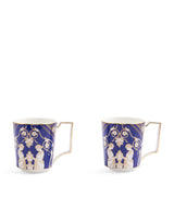 Harrods Wedgwood Set of 2 Renaissance Mugs Coffee Mugs 300ml- Buy online at McGrocer