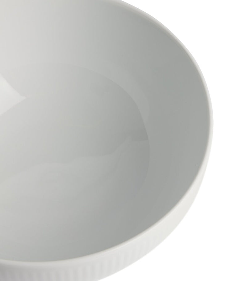 Royal Copenhagen White Fluted bowl 21cm, imported from the UK