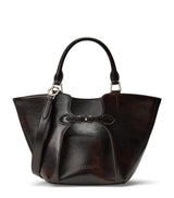 Harrods Ralph Lauren Collection Small Leather Ralph Tote Bag- Buy online at McGrocer