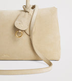 Polo Ralph Lauren medium suede shoulder bag - British product