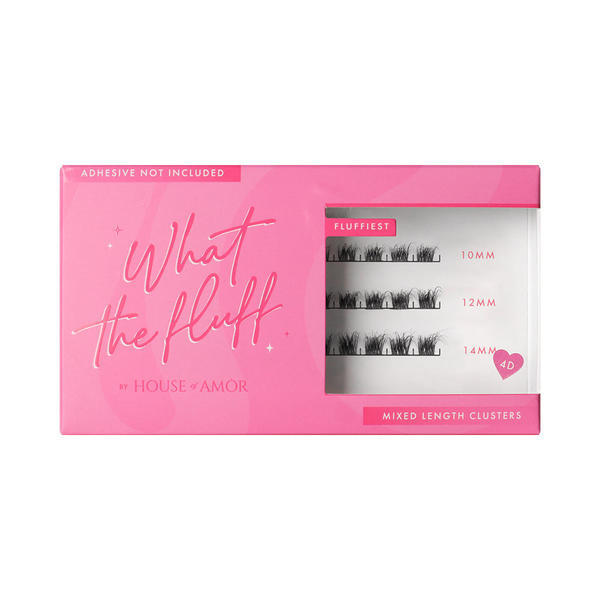 House of Amor False Eyelashes Fluffiest 10-14mm, UK version