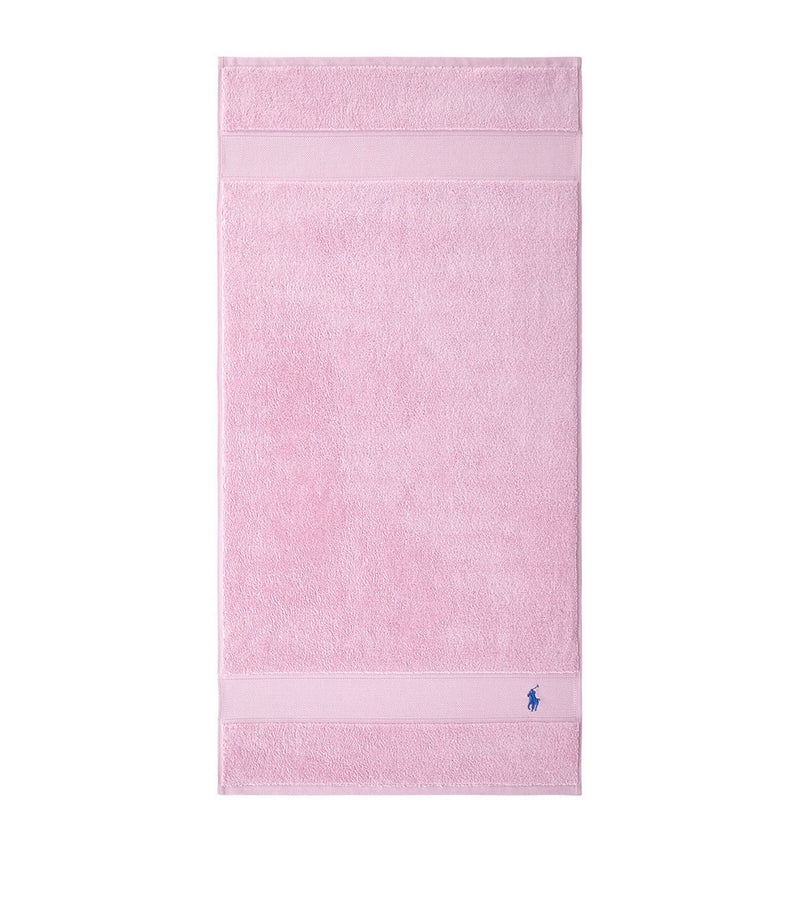 Ralph Lauren Polo Player hand towel 55cm x 90cm, imported from the UK