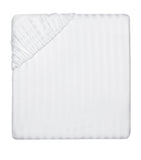 Pratesi Raso Rigato fitted sheet king size 150x200cm, UK version