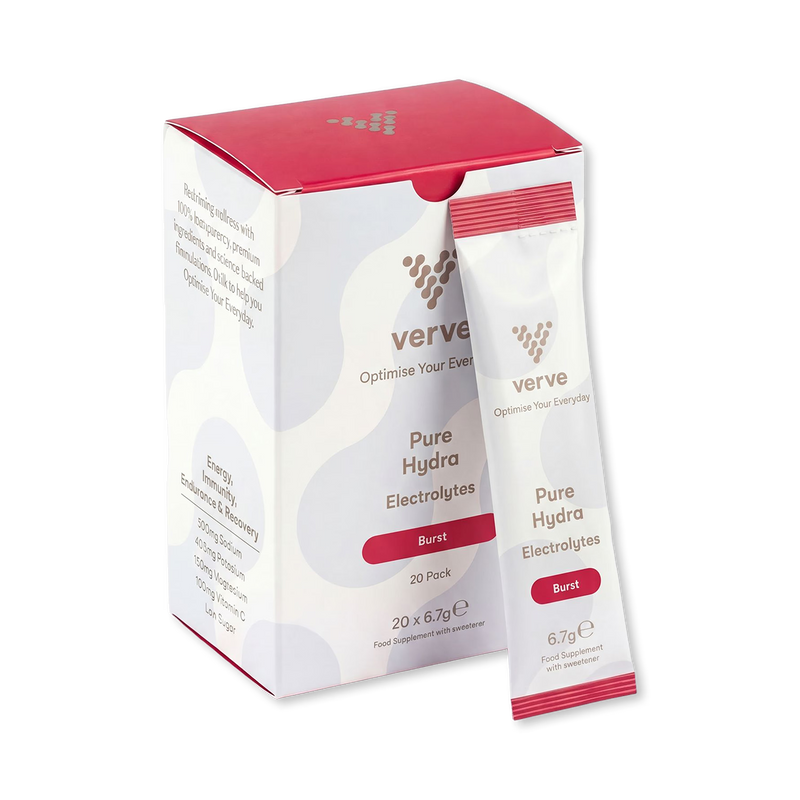 Verve Pure Hydra Electrolytes Strawberry Lemonade 20 pack, UK version